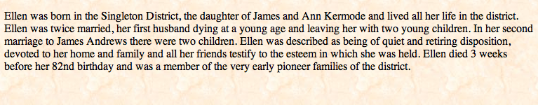 Ellen Andrews 1853-1935